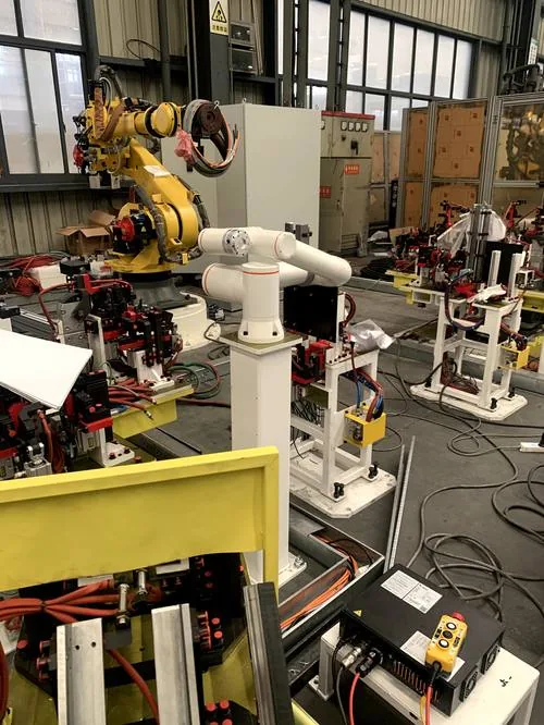 Cobot on an automotive assembly line