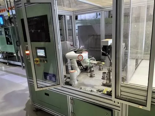 Pick-and-place material handling cell